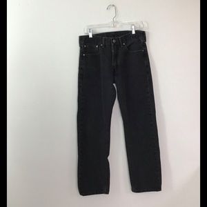 Levi’s , Men’s Black 505 , 100% cotton jeans . 31/30